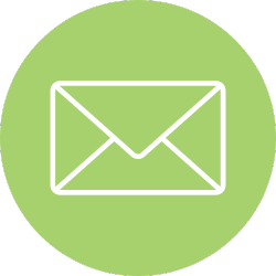 icono mail color verde